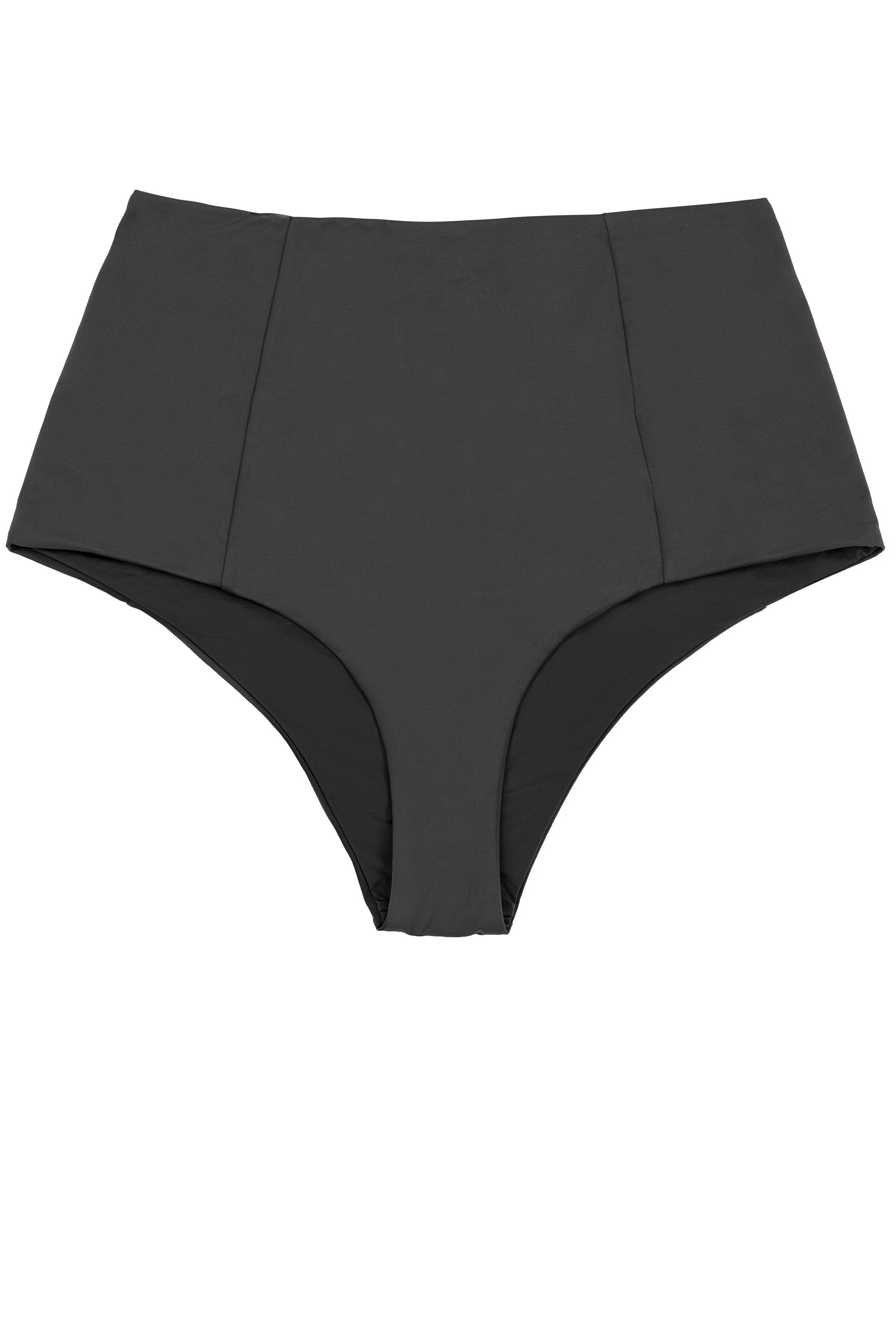 BRIEFS - The High Waisted - Charcoal