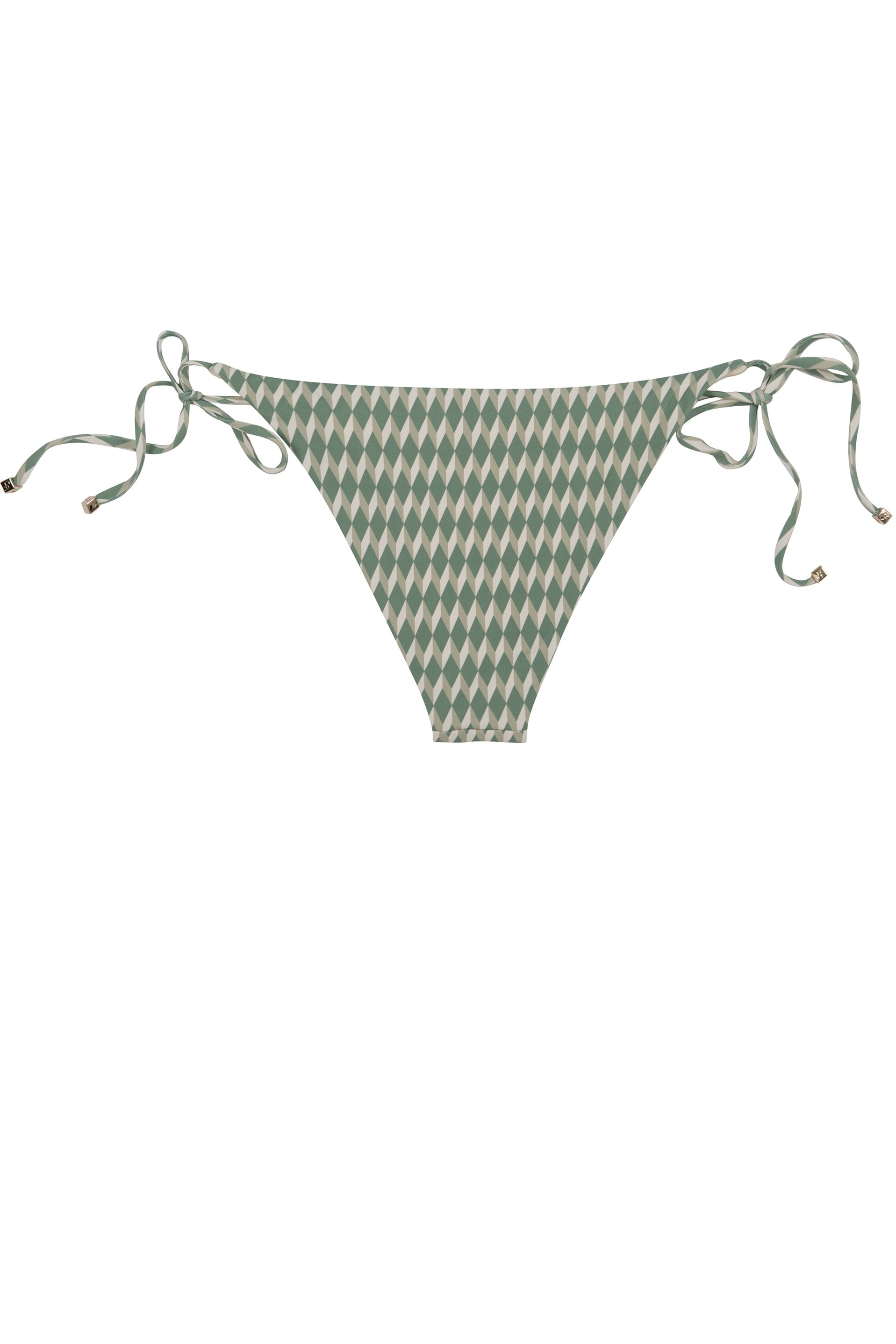 BRIEFS - The Side Tie - Sage Signature Print