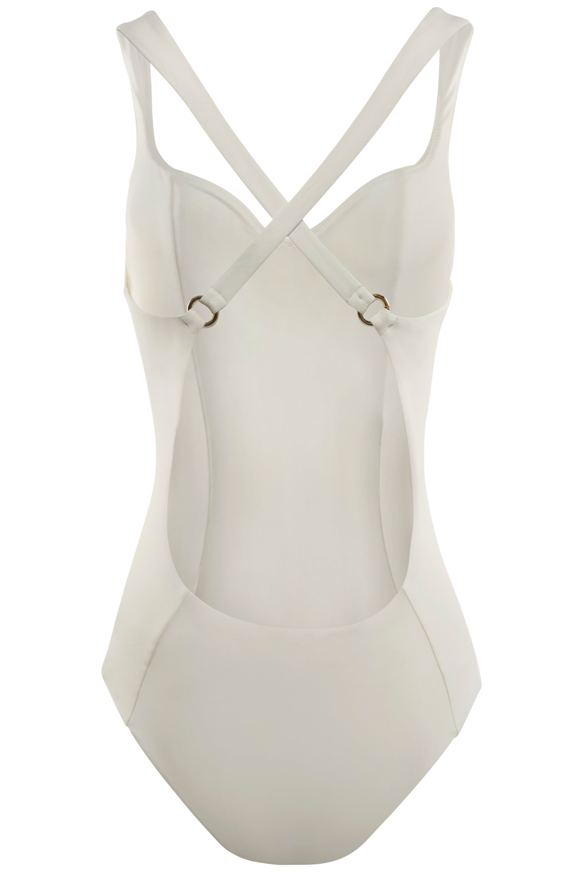 SWIMSUIT - The Cross Back - Ivory