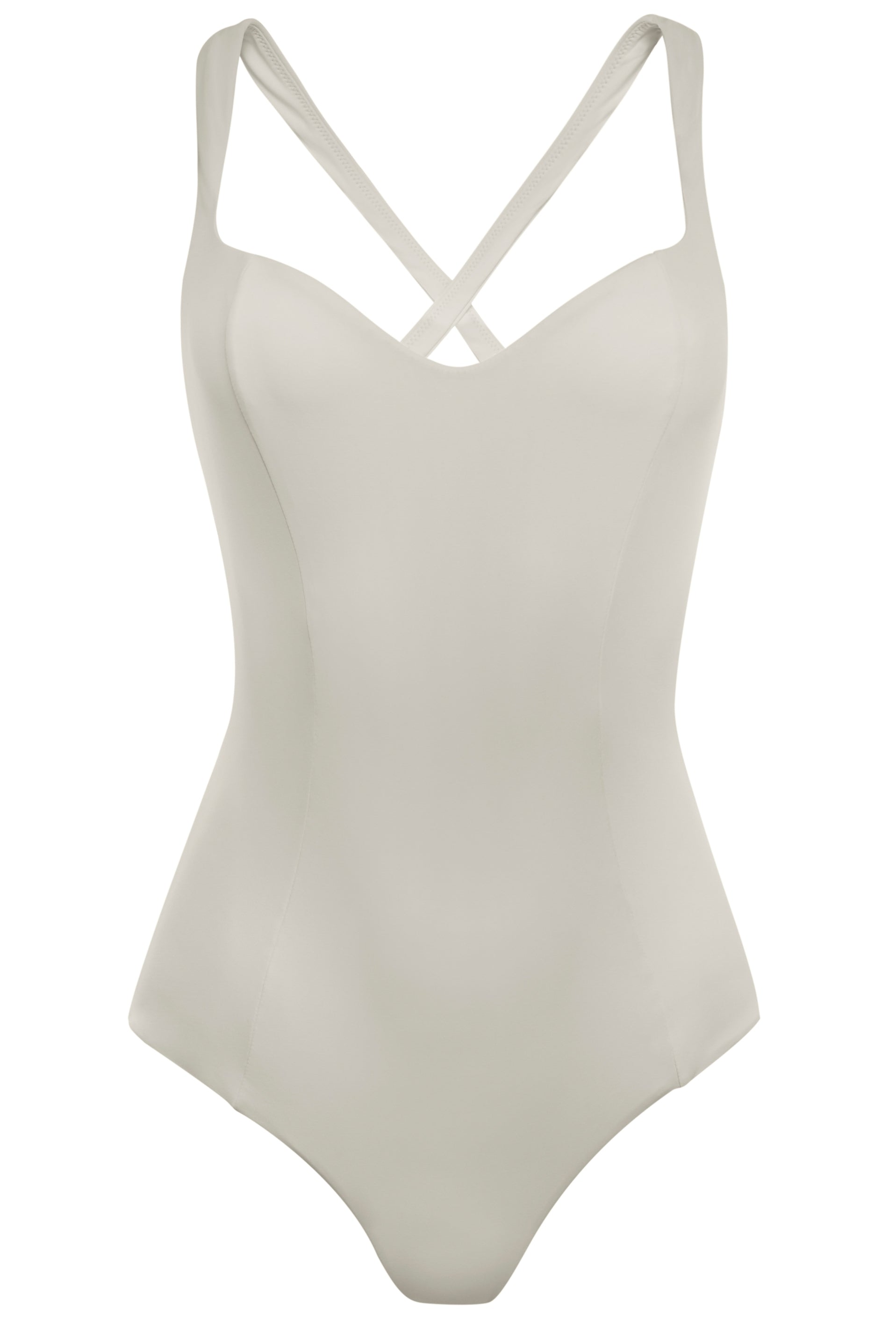 SWIMSUIT - The Cross Back - Ivory
