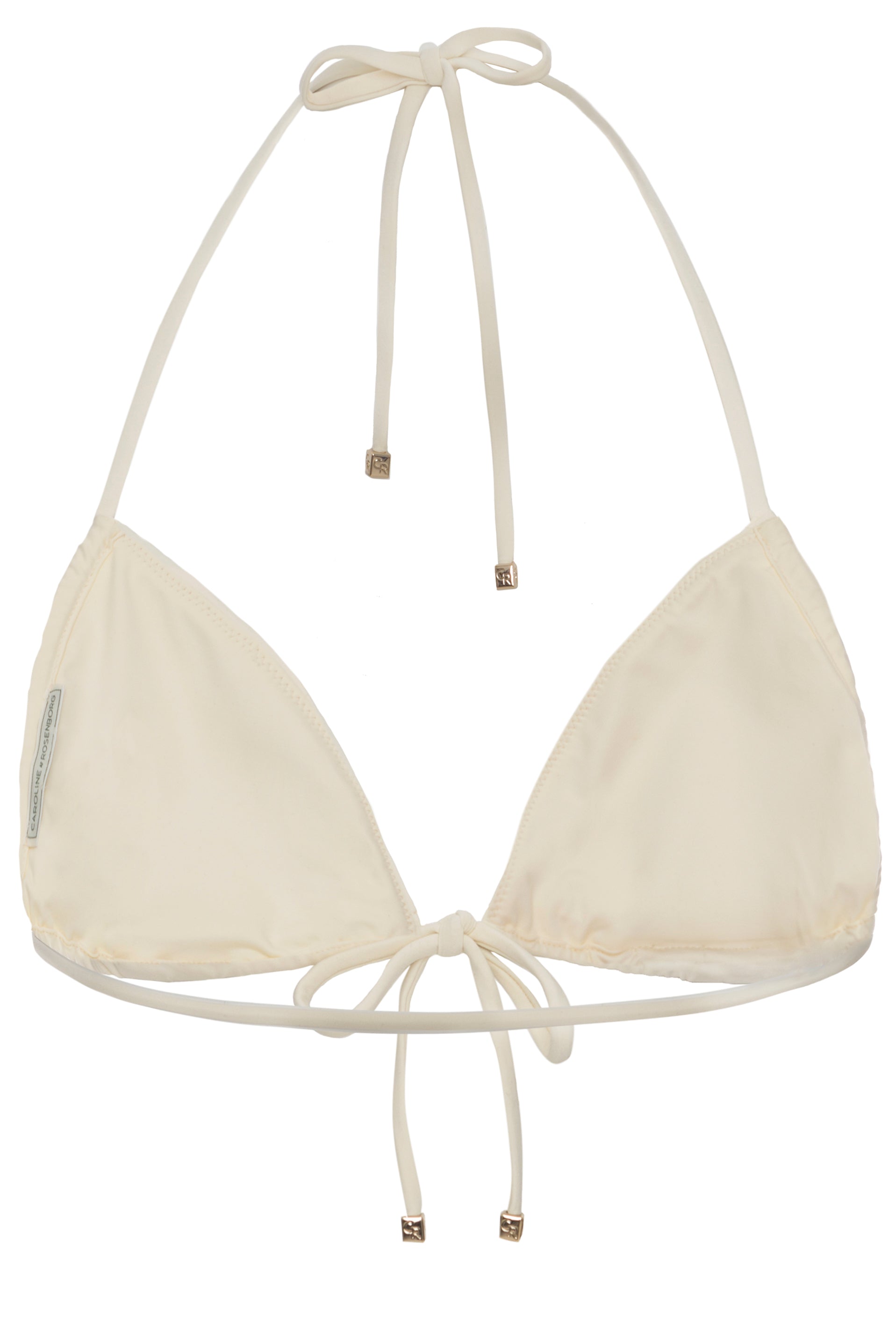 TOP - The Front Tie Triangle - Ivory