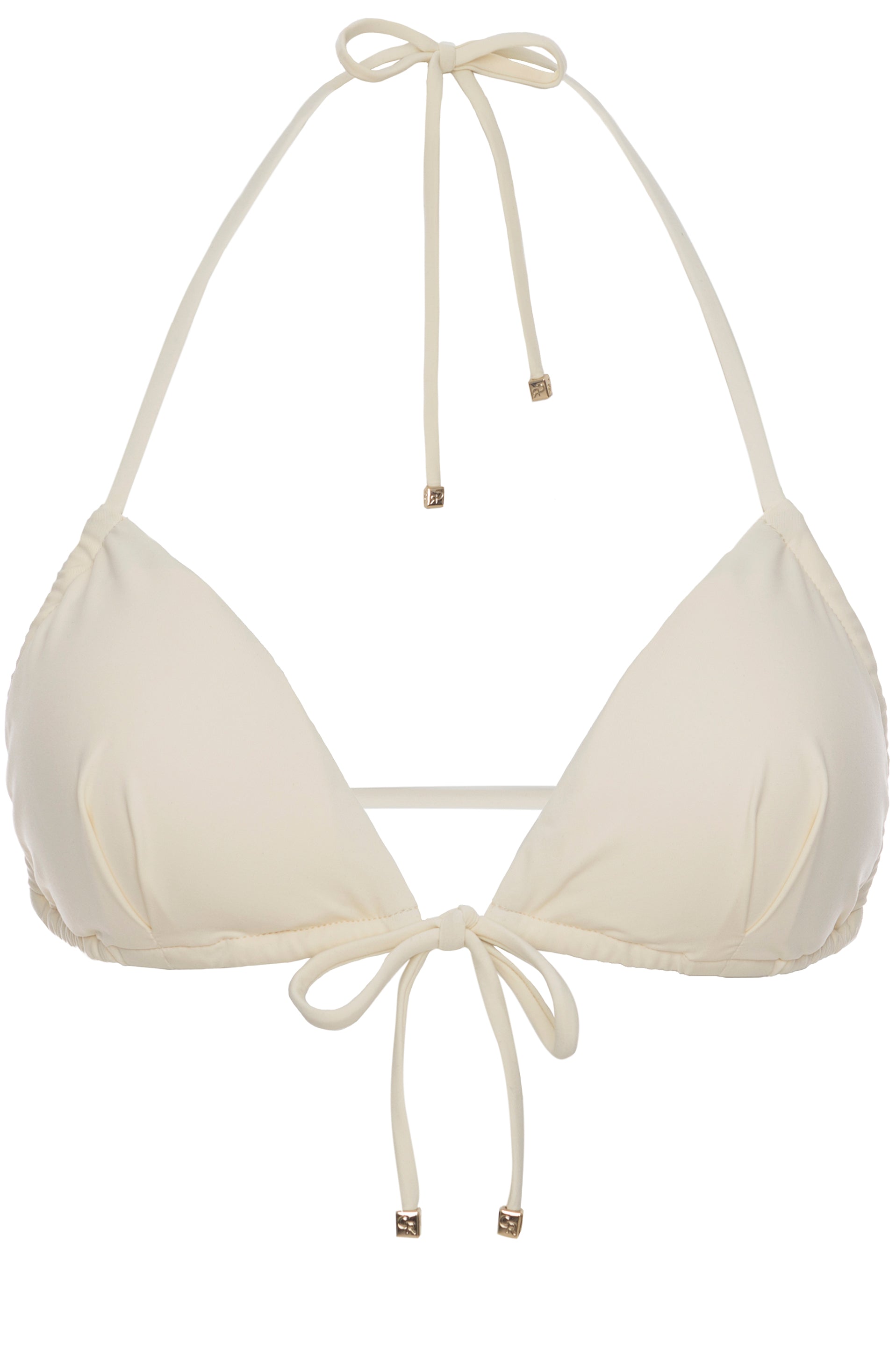 TOP - The Front Tie Triangle - Ivory