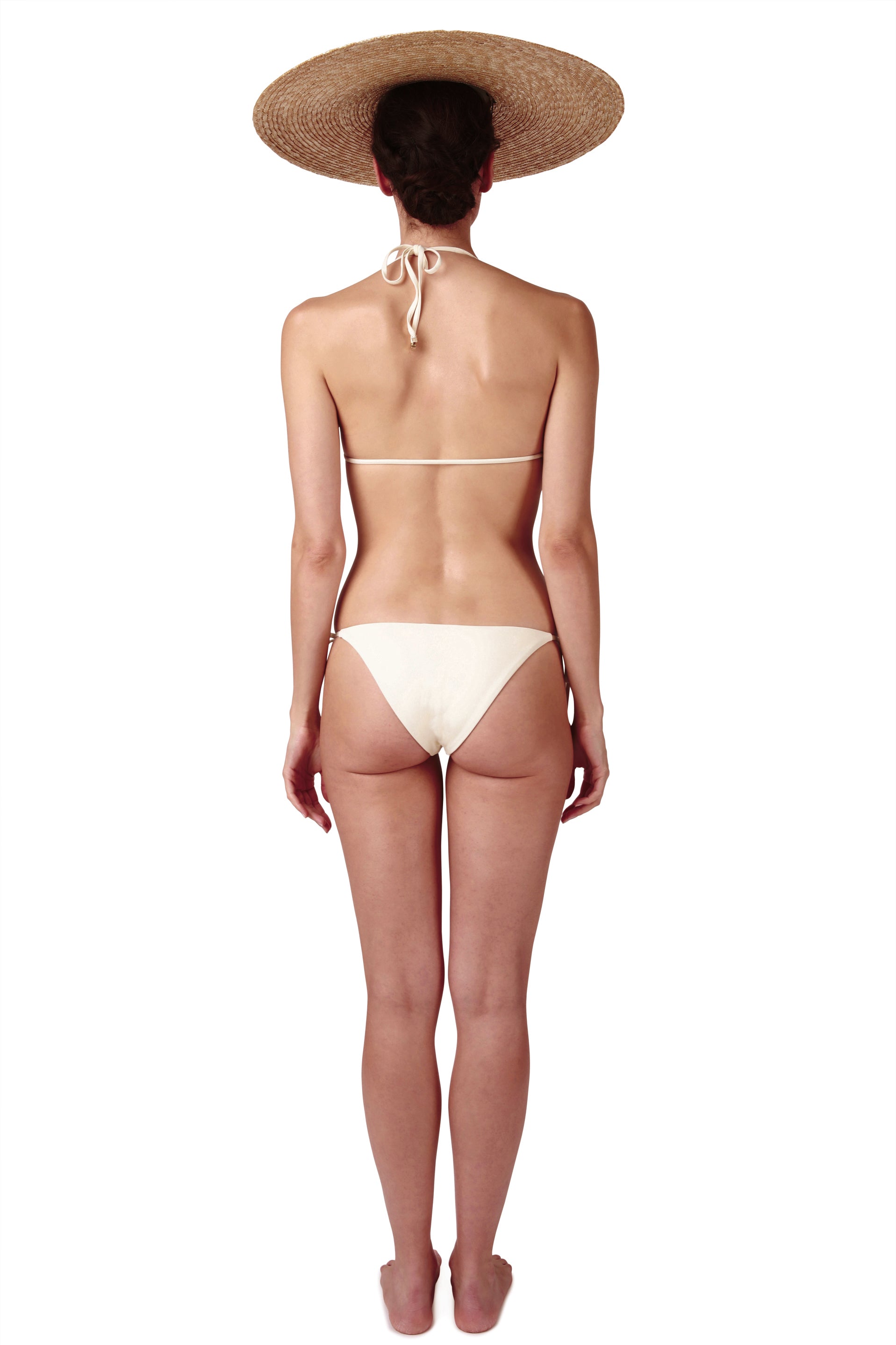 TOP - The Front Tie Triangle - Ivory