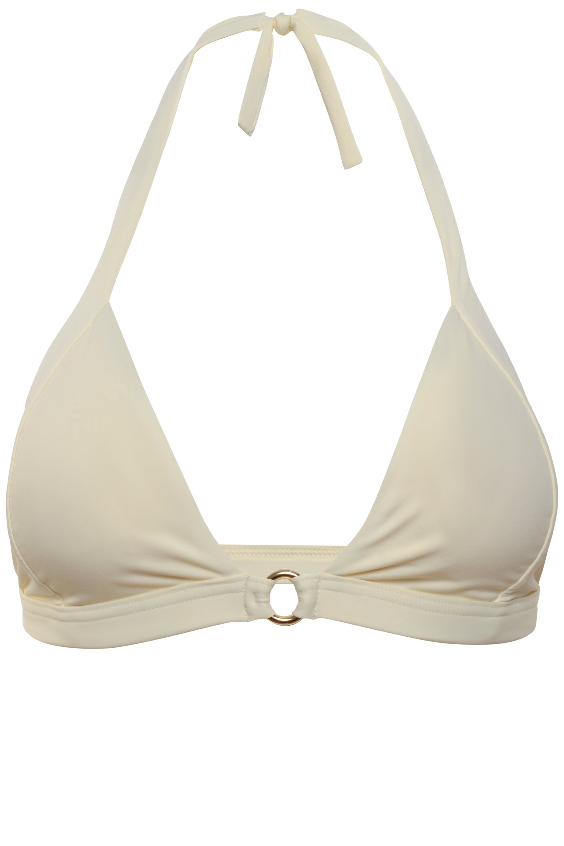 TOP - The Soft Halter-neck - Ivory
