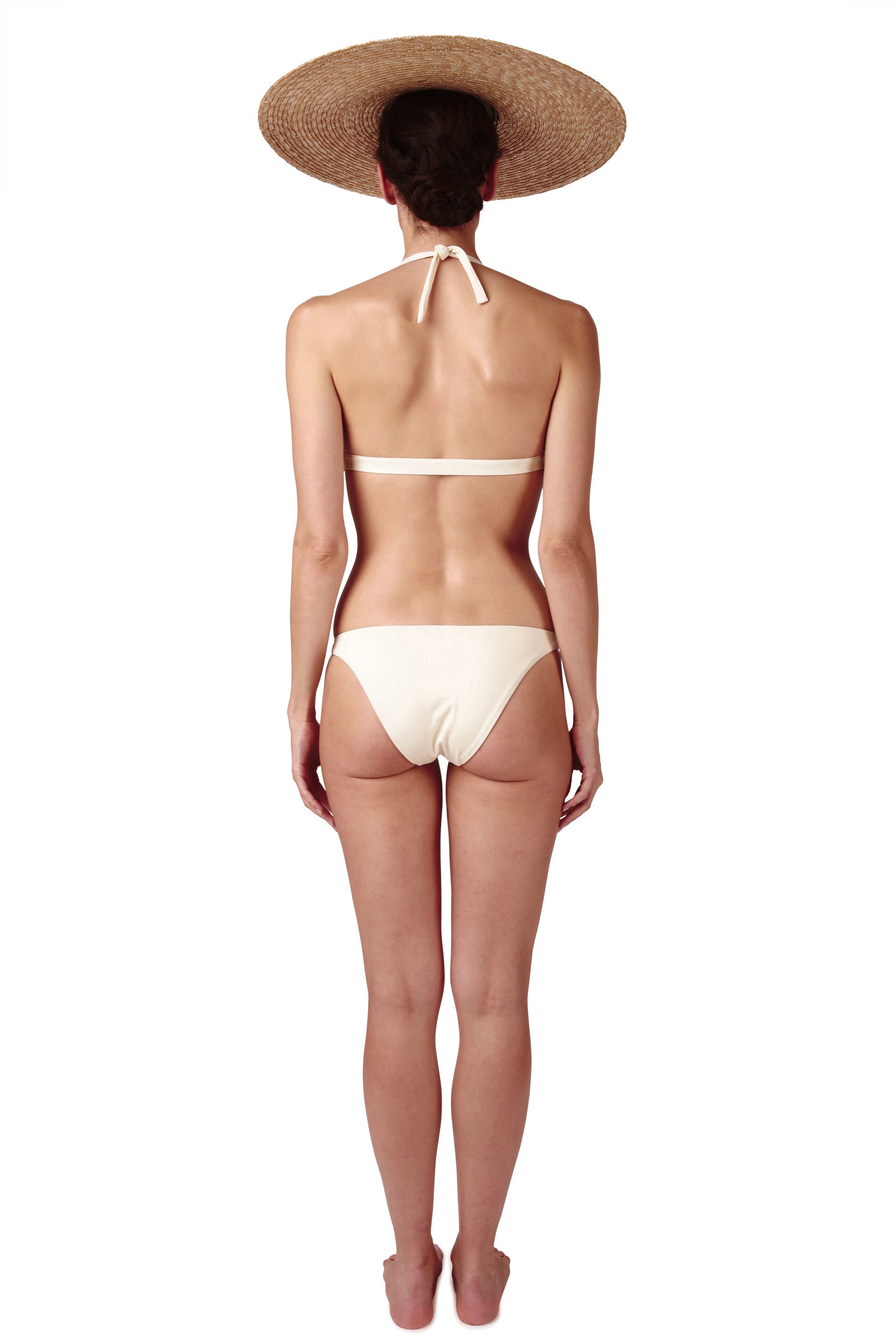 TOP - The Soft Halter-neck - Ivory