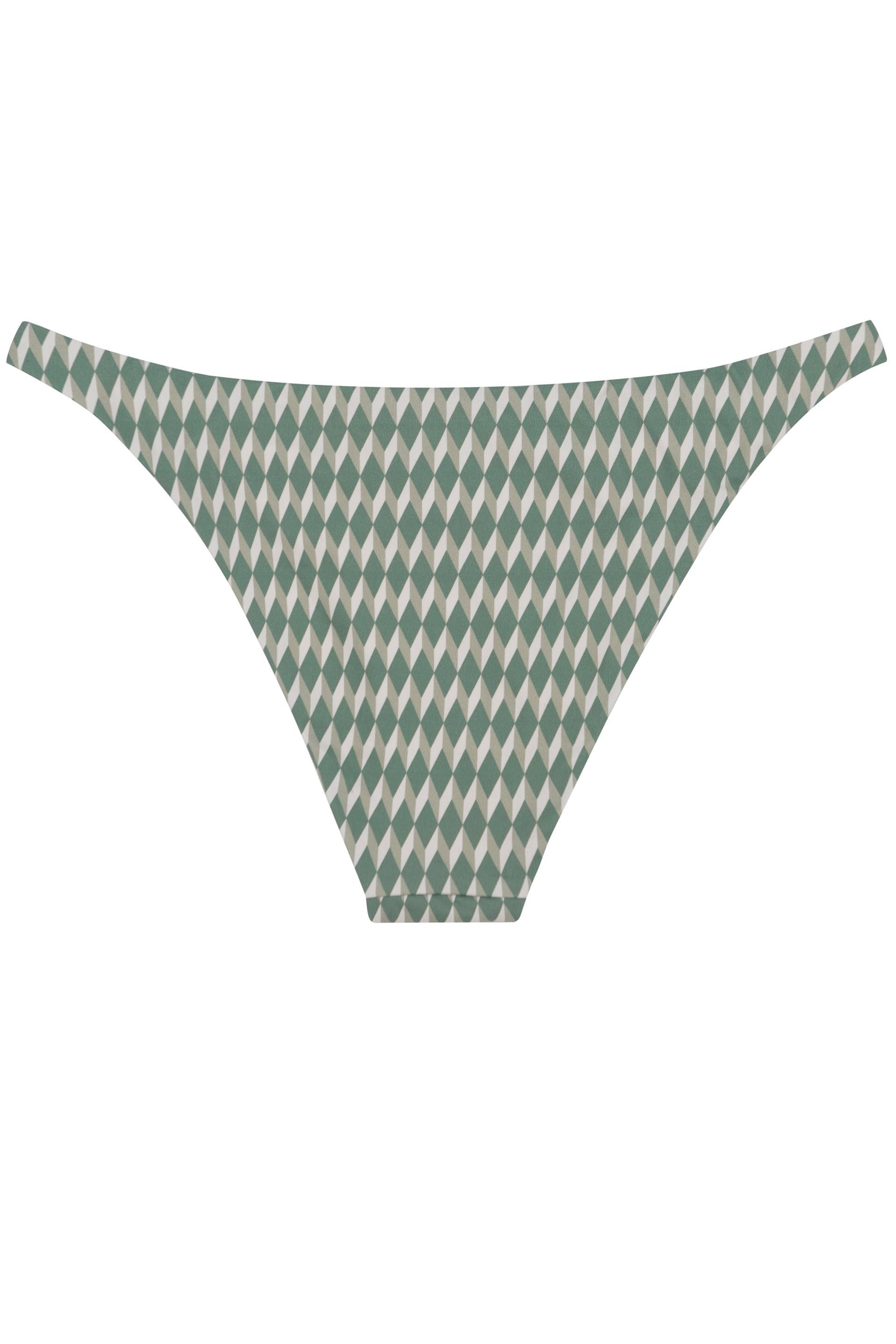 BRIEFS - The Side Ring Lock - Sage Signature Print