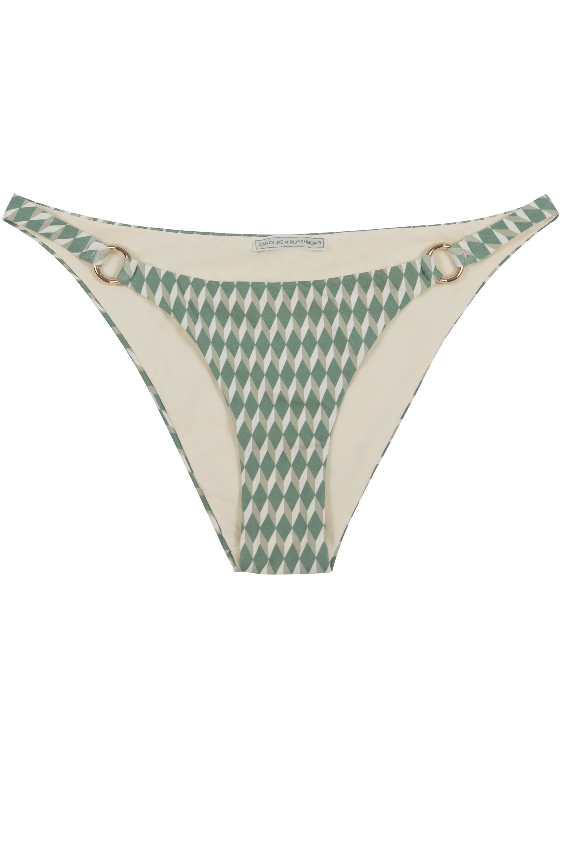 BRIEFS - The Side Ring Lock - Sage Signature Print